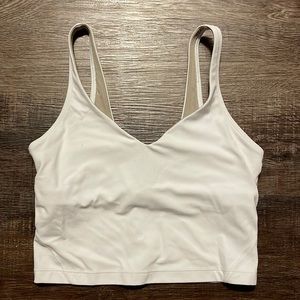 Lululemon align tank white! Size 6